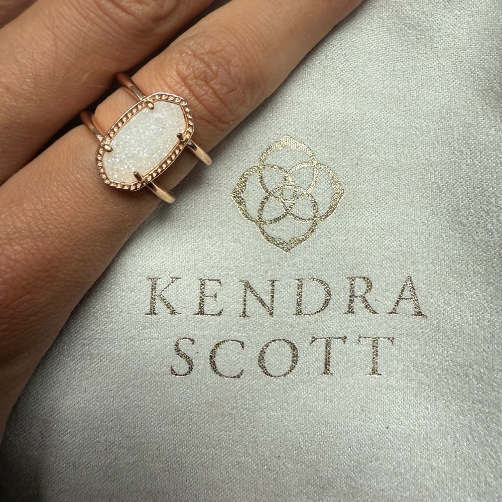 Kendra Scott Rose Gold Elyse Ring